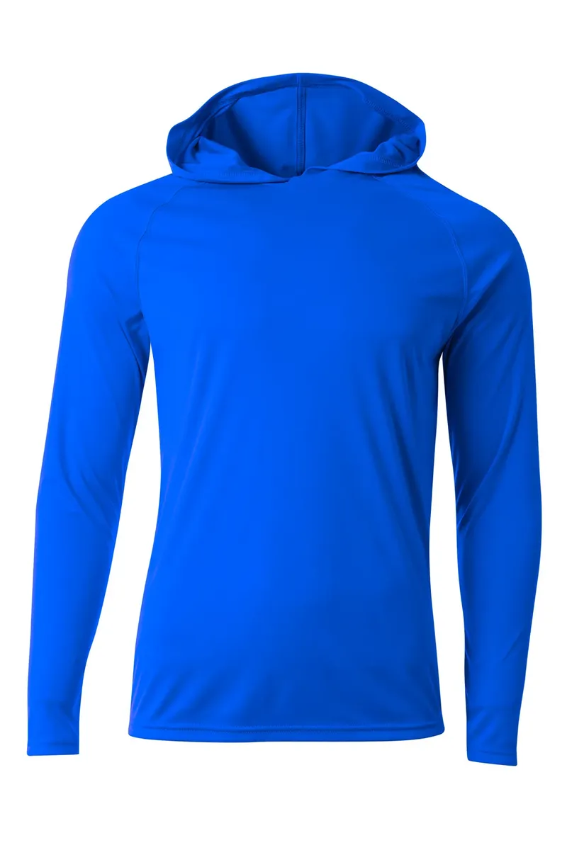 A4 Cooling Performance Long Sleeve Hooded Tee A4N3409 - additional view 4