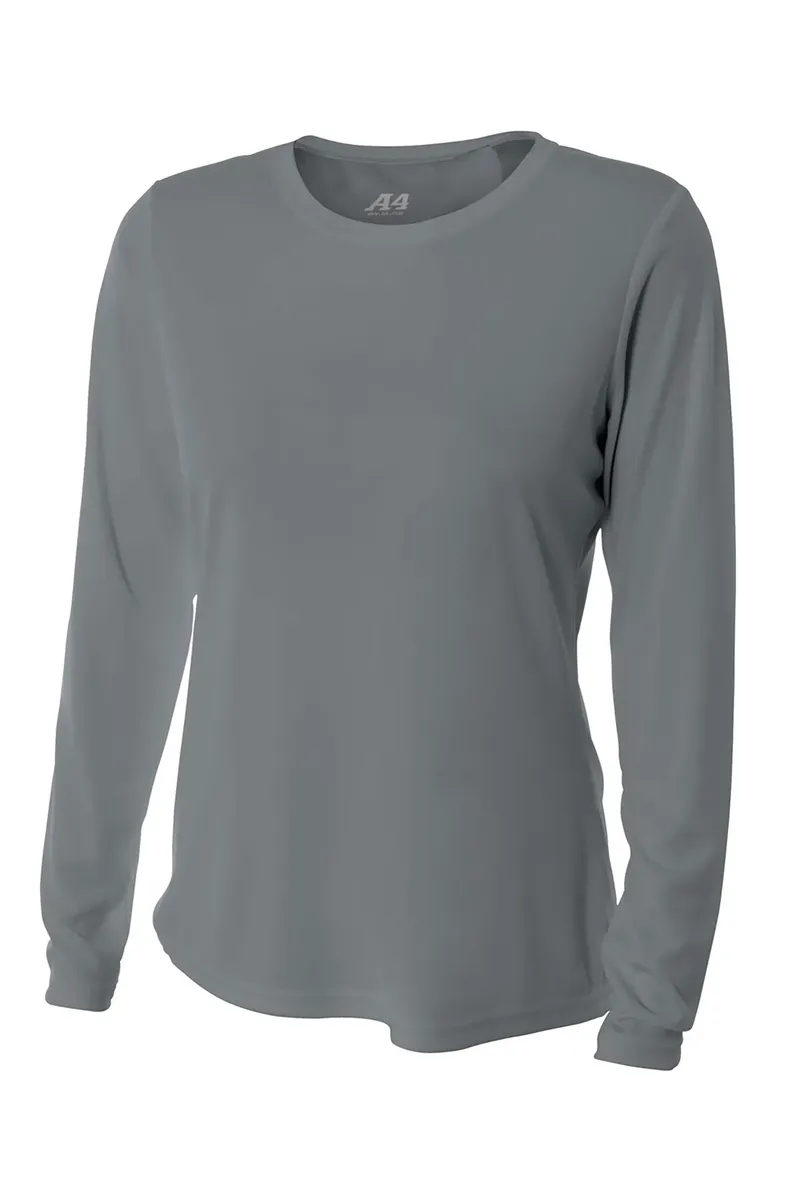 A4 Women's Cooling Performance Long Sleeve Tee A4NW3002 - additional view 3
