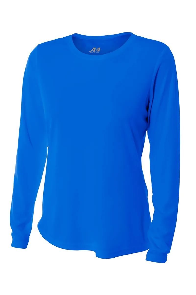A4 Women's Cooling Performance Long Sleeve Tee A4NW3002 - additional view 5