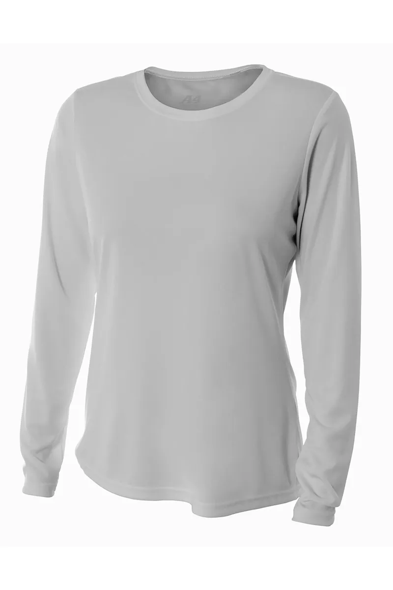 A4 Women's Cooling Performance Long Sleeve Tee A4NW3002 - additional view 1