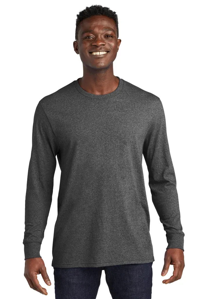 Allmade® Unisex Long Sleeve Recycled Blend Tee AL6204 - additional view 2