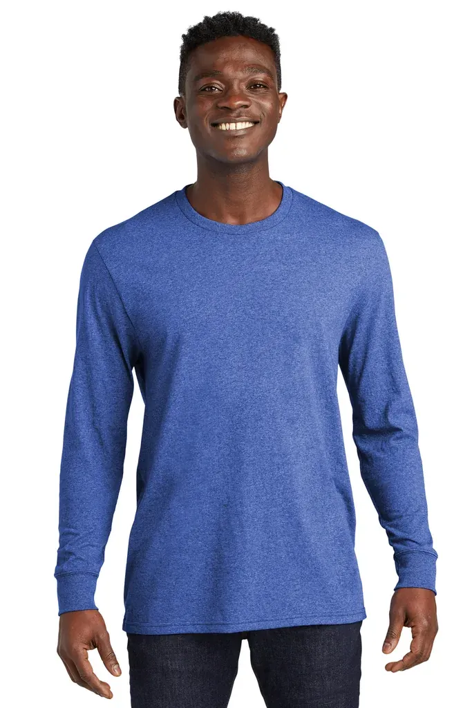 Allmade® Unisex Long Sleeve Recycled Blend Tee AL6204 - additional view 1