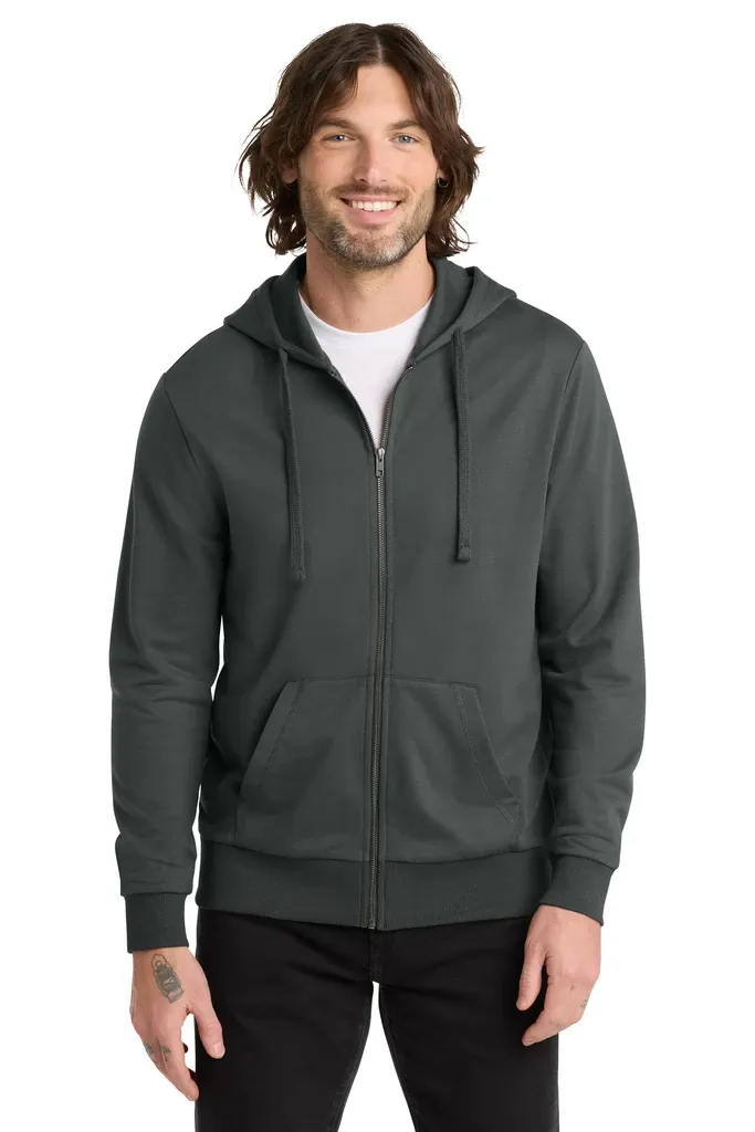Allmade® Unisex Organic French Terry Full-Zip Hoodie AL4002 - additional view 1