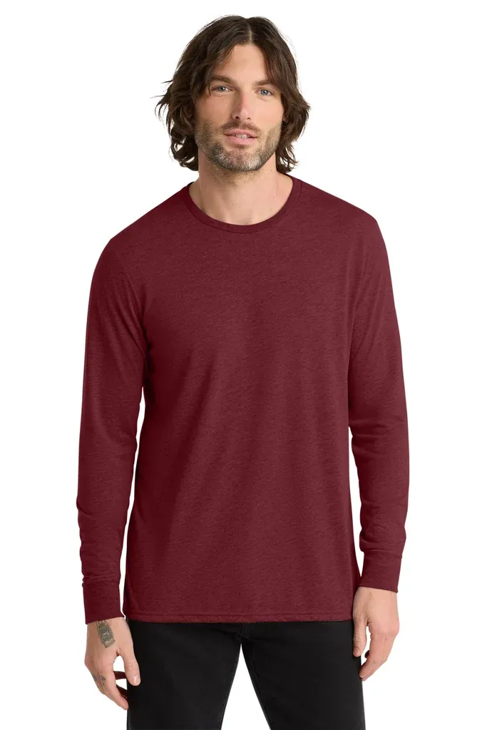 Allmade ® Unisex Tri-Blend Long Sleeve Tee AL6004 - additional view 2