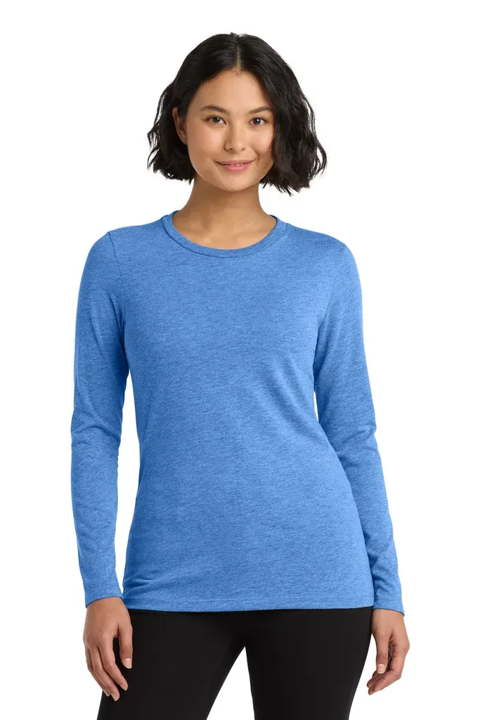 Allmade ®  Women's Tri-Blend Long Sleeve Tee AL6008 - additional view 5