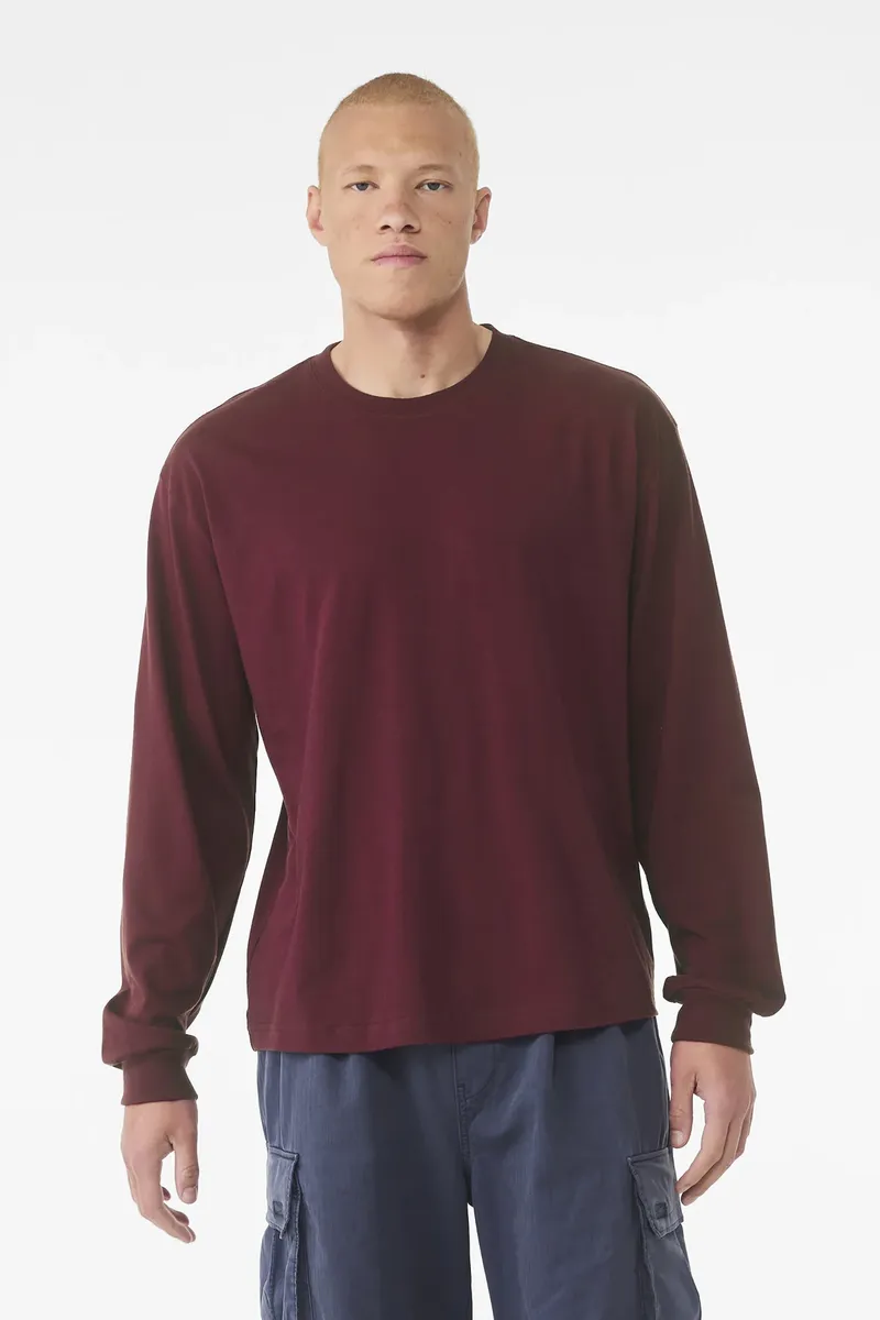BELLA+CANVAS® Unisex 6-Ounce Heavyweight Long Sleeve Tee BC3511 - additional view 7