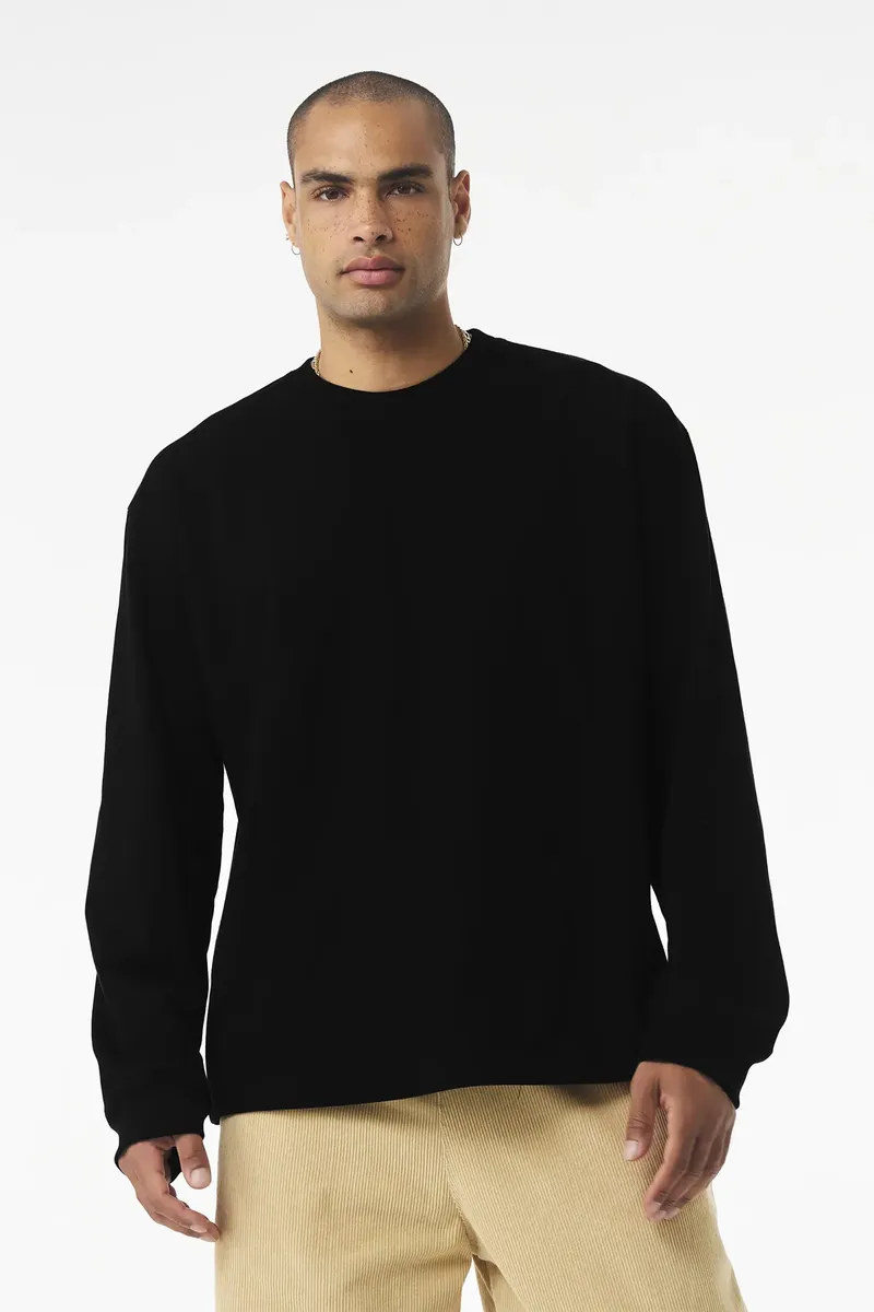 BELLA+CANVAS® Unisex 7.5-Ounce Heavyweight Long Sleeve Tee BC4651 - additional view 5