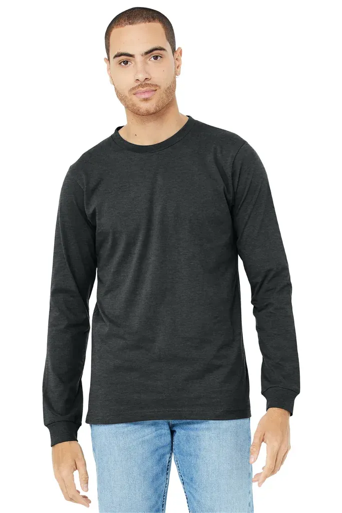 BELLA+CANVAS® Unisex Heather CVC Long Sleeve Tee BC3501CVC - additional view 23