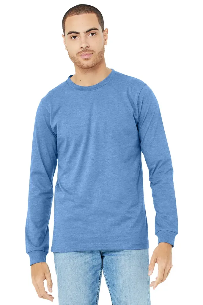 BELLA+CANVAS® Unisex Heather CVC Long Sleeve Tee BC3501CVC - additional view 12