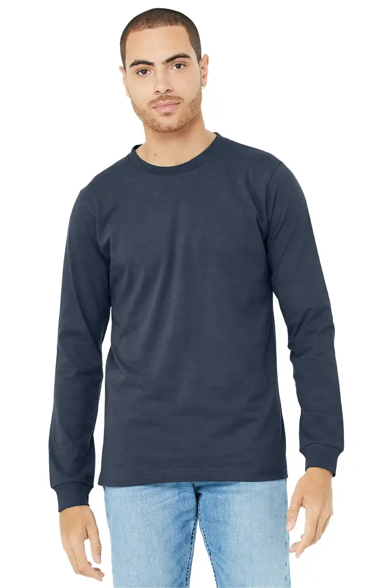 BELLA+CANVAS® Unisex Heather CVC Long Sleeve Tee BC3501CVC - additional view 20