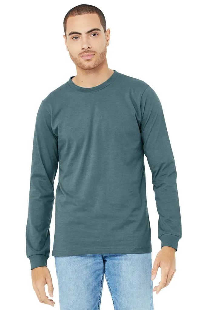 BELLA+CANVAS® Unisex Heather CVC Long Sleeve Tee BC3501CVC - additional view 15