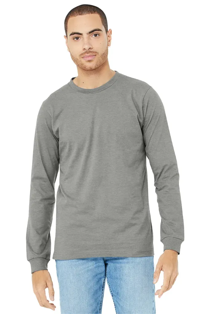 BELLA+CANVAS® Unisex Heather CVC Long Sleeve Tee BC3501CVC - additional view 14