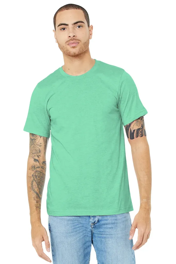 BELLA+CANVAS ® Unisex Heather CVC Short Sleeve Tee. BC3001CVC - additional view 8
