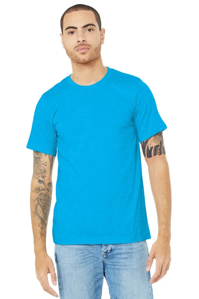 BELLA+CANVAS ® Unisex Heather CVC Short Sleeve Tee. BC3001CVC - additional view 10
