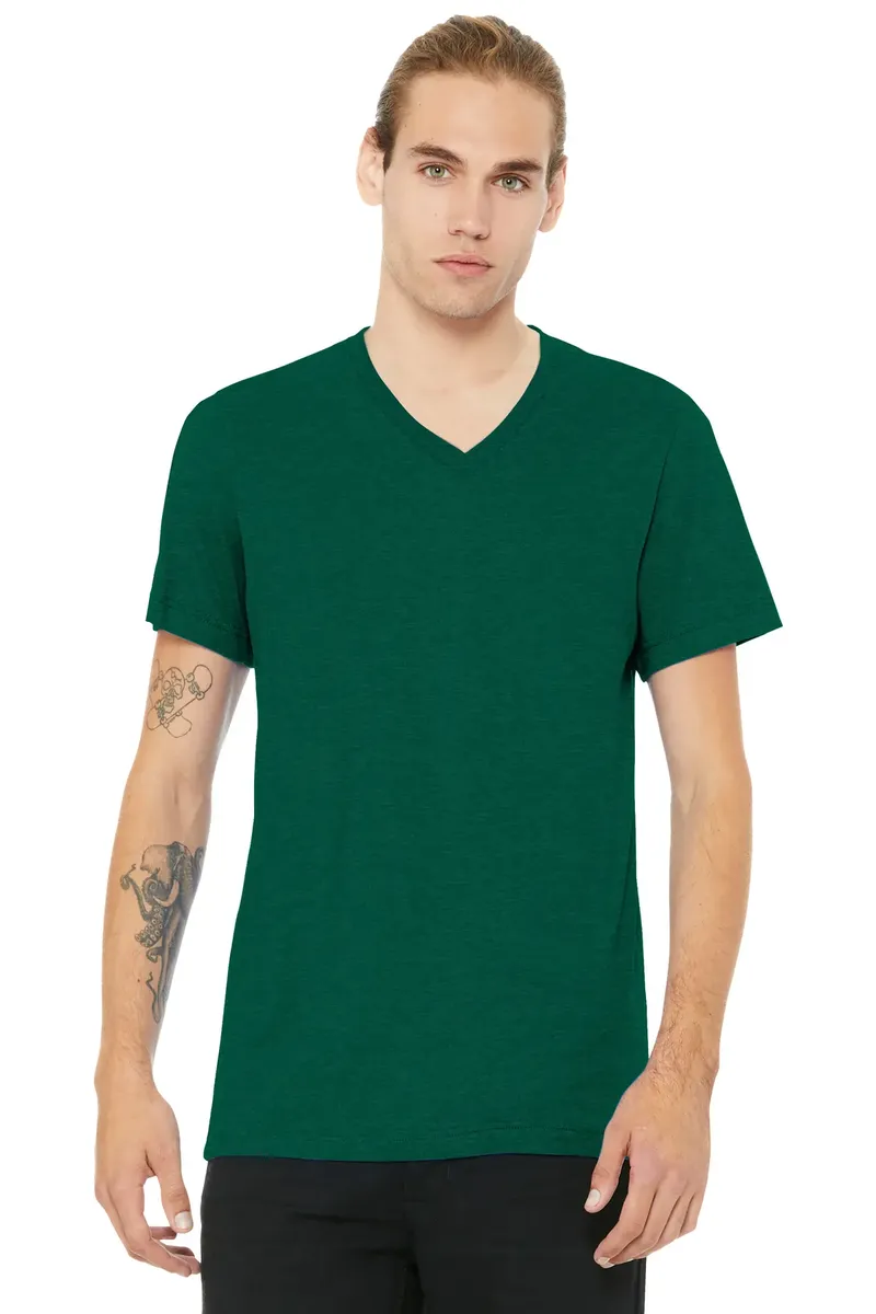 BELLA+CANVAS® Unisex Heather CVC V-Neck Tee BC3005CVC - additional view 10