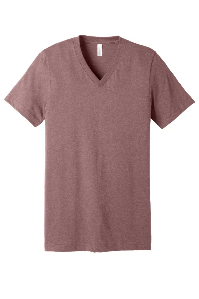 BELLA+CANVAS® Unisex Heather CVC V-Neck Tee BC3005CVC - additional view 7
