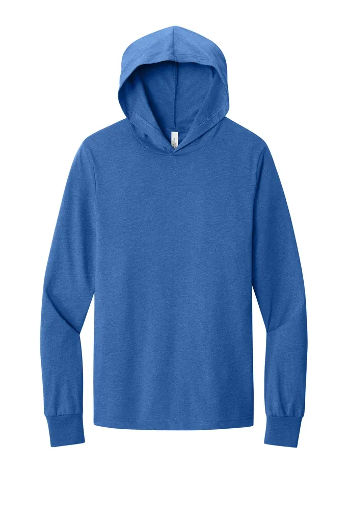 BELLA+CANVAS ® Unisex Jersey Long Sleeve Hoodie. BC3512 - additional view 6