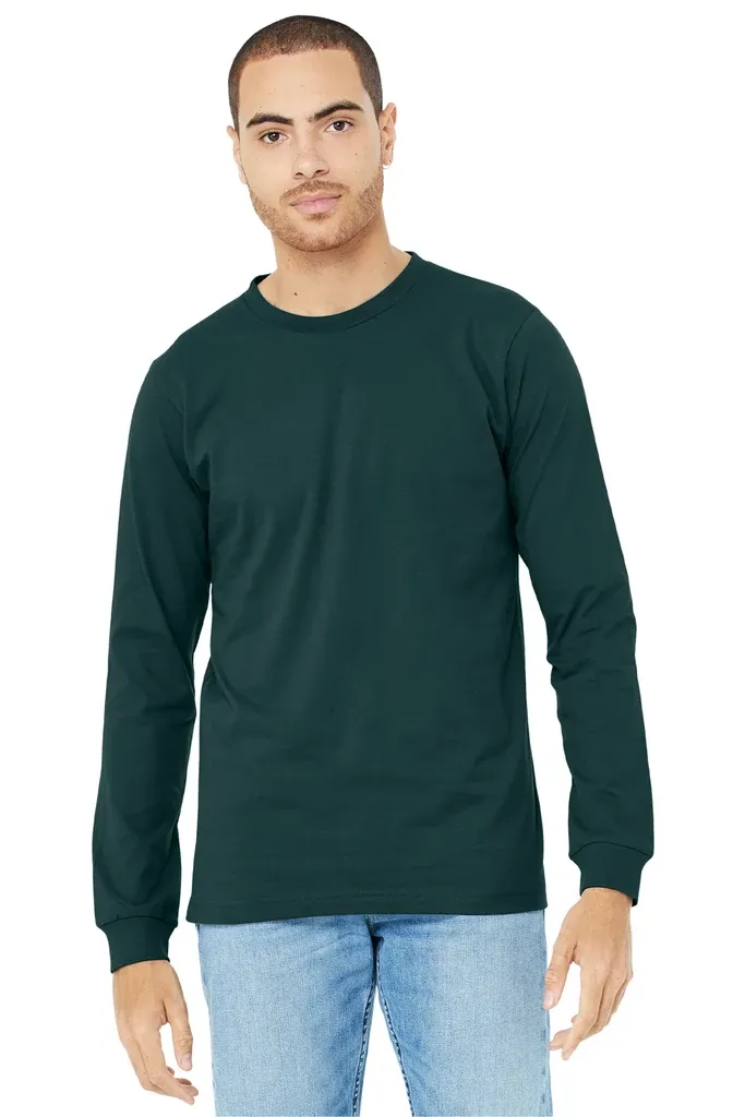 BELLA+CANVAS ® Unisex Jersey Long Sleeve Tee. BC3501 - additional view 17