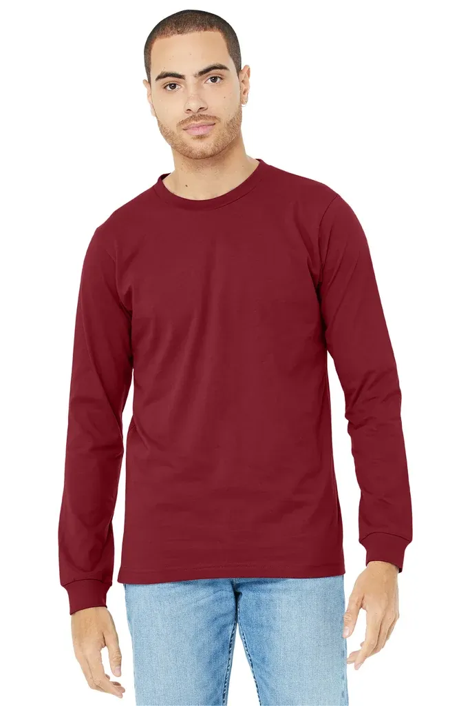 BELLA+CANVAS ® Unisex Jersey Long Sleeve Tee. BC3501 - additional view 5