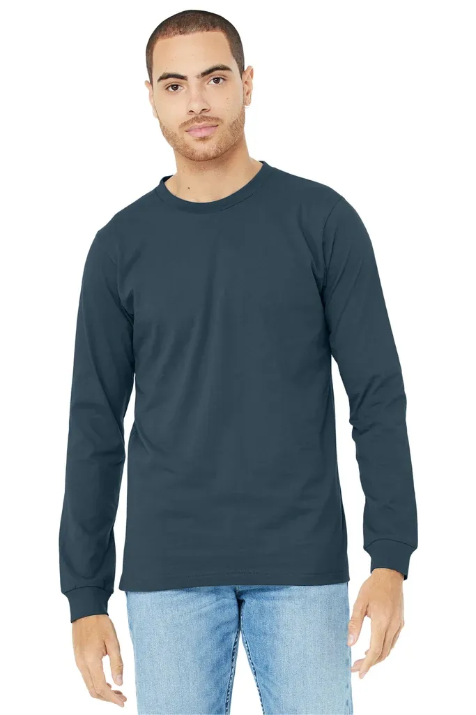 BELLA+CANVAS ® Unisex Jersey Long Sleeve Tee. BC3501 - additional view 6