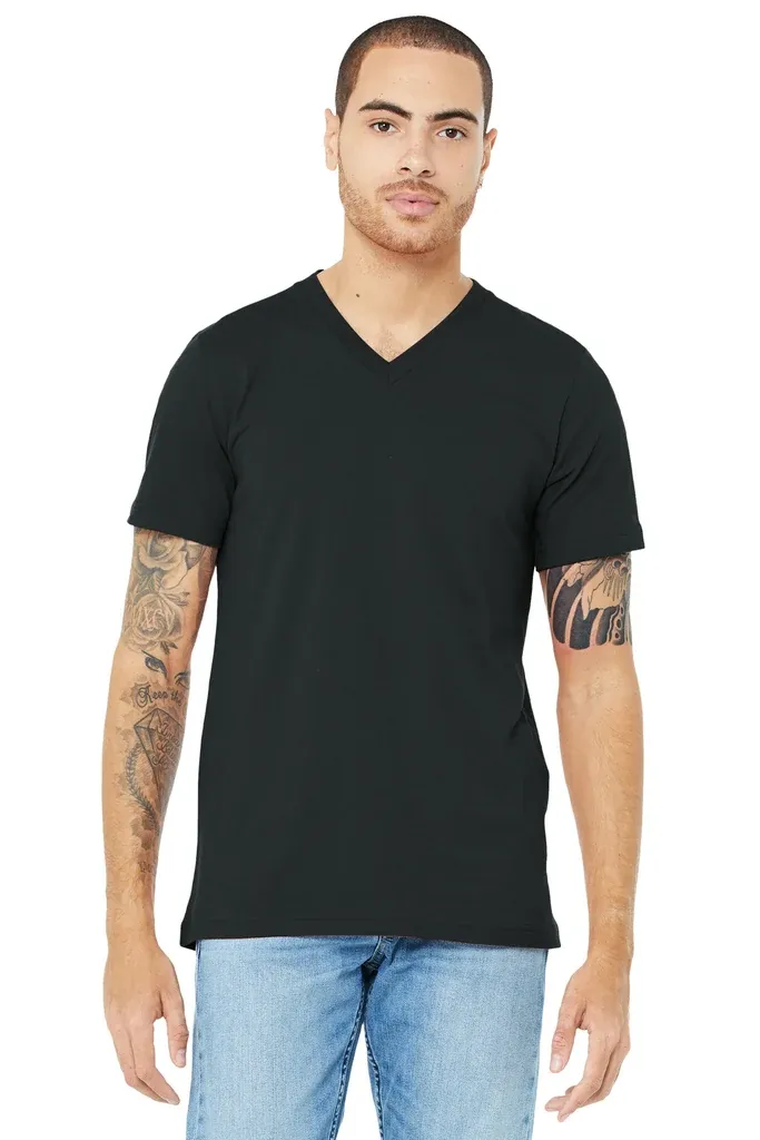 BELLA+CANVAS ® Unisex Jersey Short Sleeve V-Neck Tee. BC3005 - additional view 6