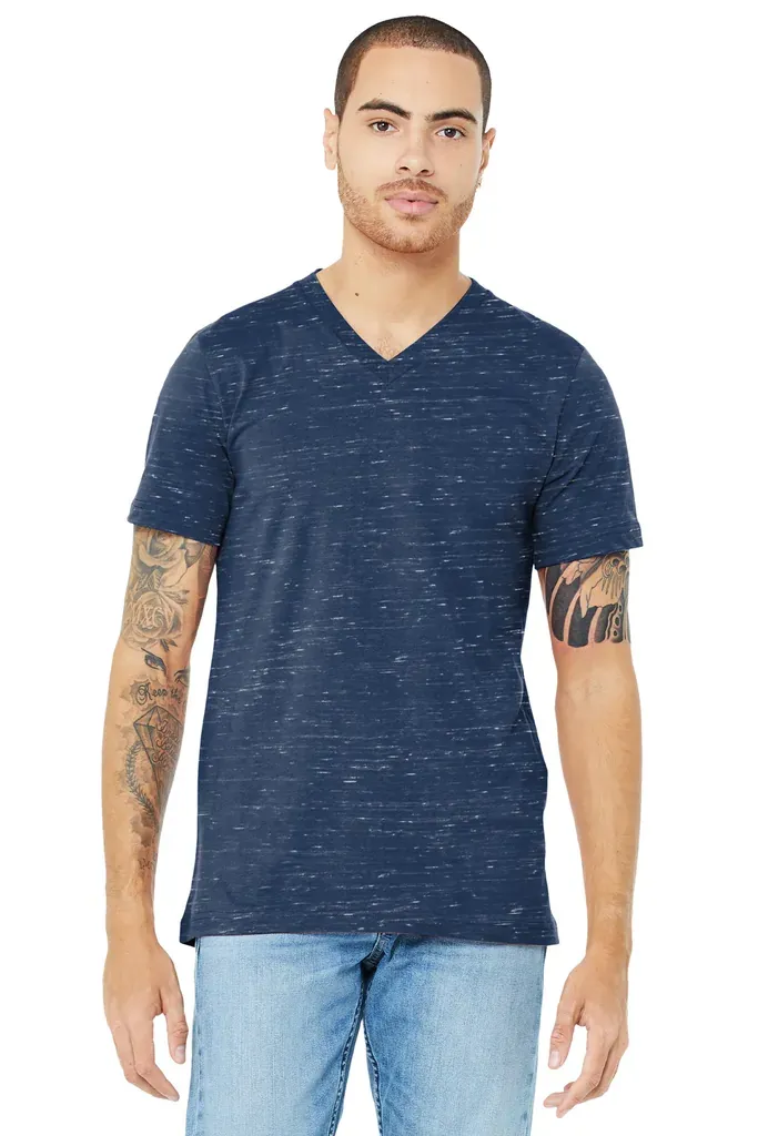 BELLA+CANVAS ® Unisex Jersey Short Sleeve V-Neck Tee. BC3005 - additional view 18