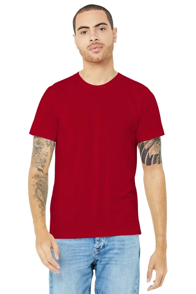 BELLA+CANVAS ® Unisex Made In The USA Jersey Short Sleeve Tee. BC3001U - additional view 3