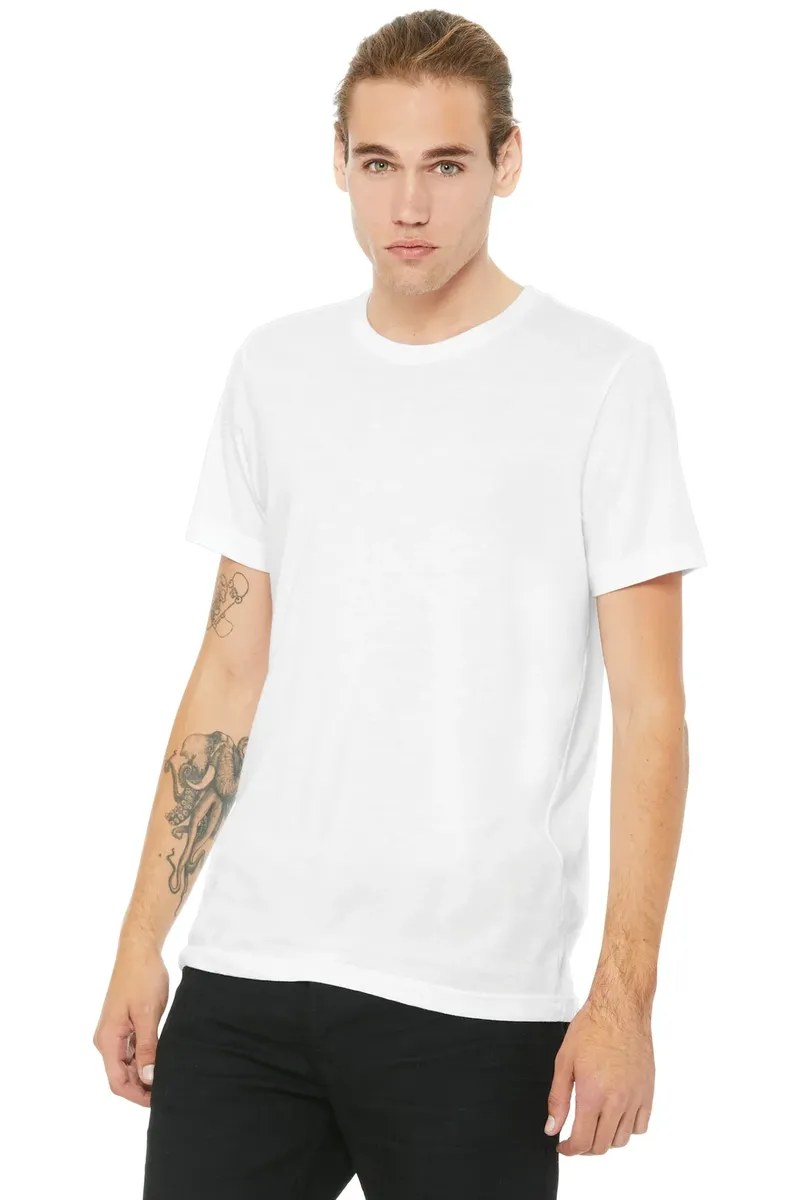 BELLA+CANVAS ® Unisex Poly-Cotton Short Sleeve Tee. BC3650 - additional view 1