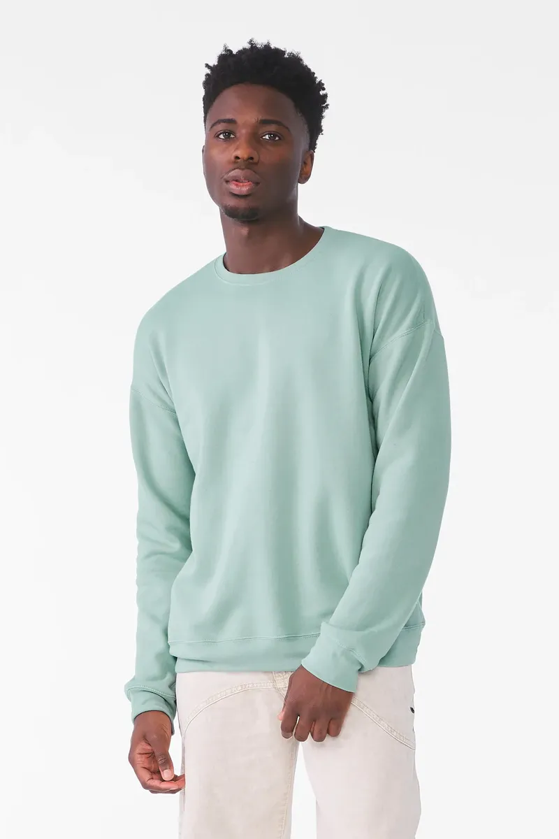 BELLA+CANVAS ® Unisex Sponge Fleece Drop Shoulder Sweatshirt. BC3945 - additional view 1