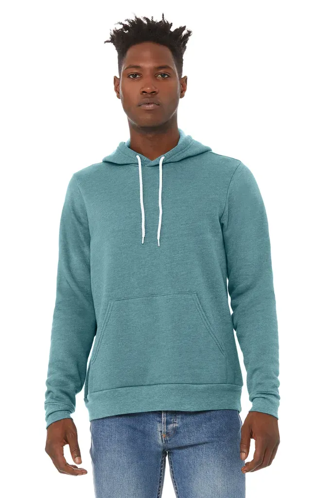 BELLA+CANVAS ® Unisex Sponge Fleece Pullover Hoodie. BC3719 - additional view 24