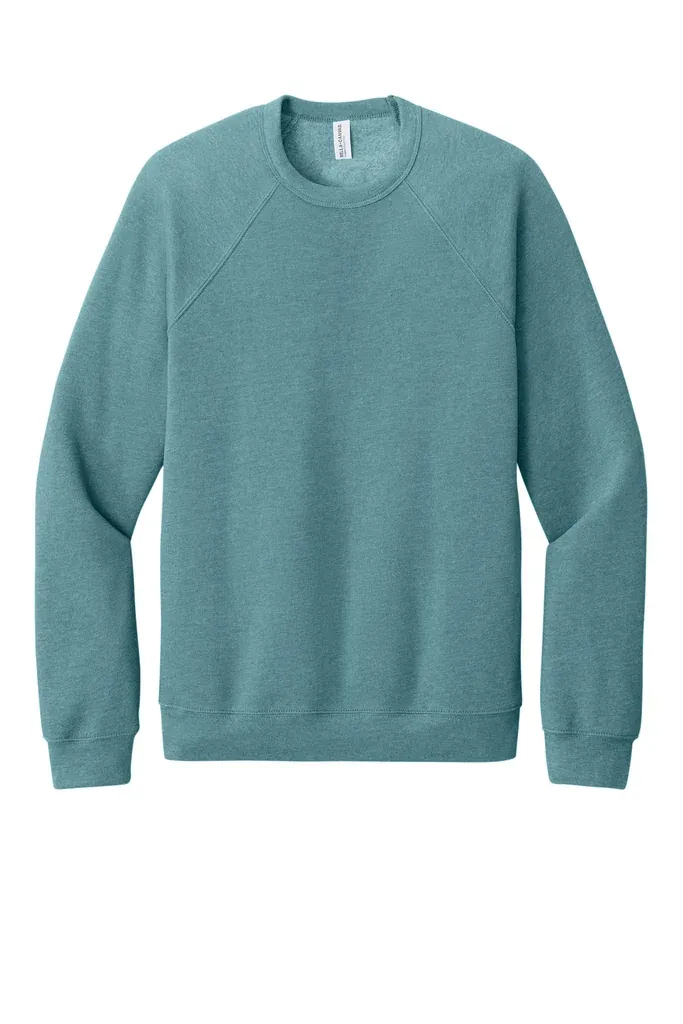 BELLA+CANVAS ® Unisex Sponge Fleece Raglan Sweatshirt. BC3901 - additional view 23
