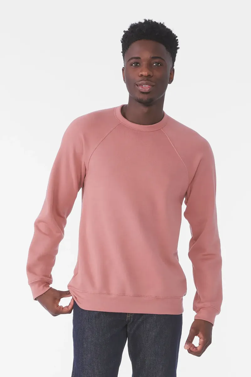 BELLA+CANVAS ® Unisex Sponge Fleece Raglan Sweatshirt. BC3901 - additional view 9