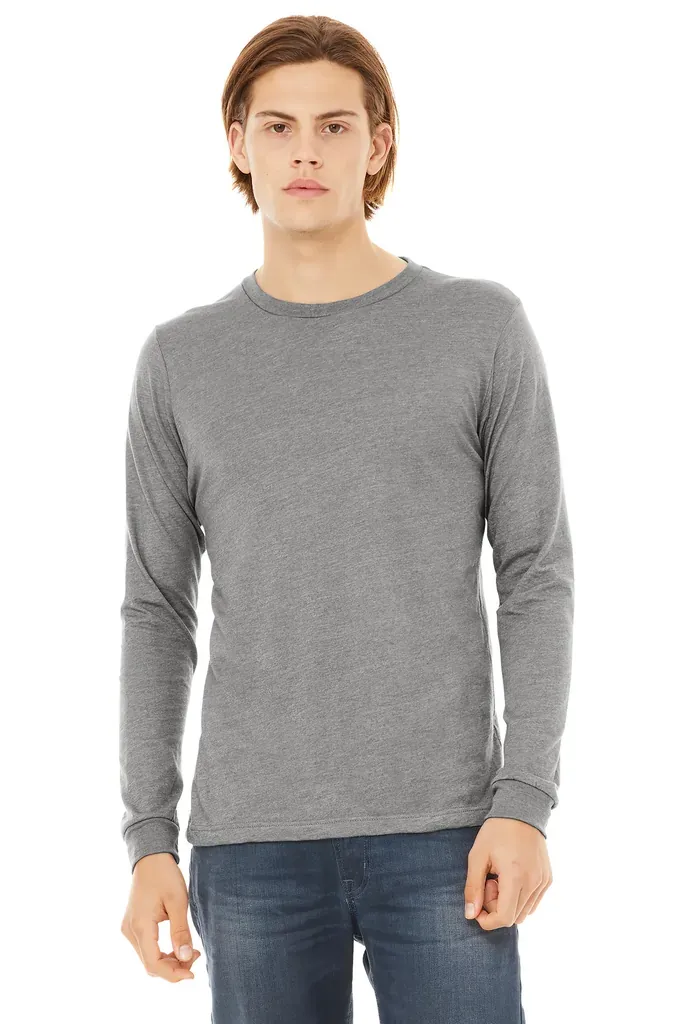 BELLA+CANVAS® Unisex Triblend Long Sleeve Tee BC3513 - additional view 1