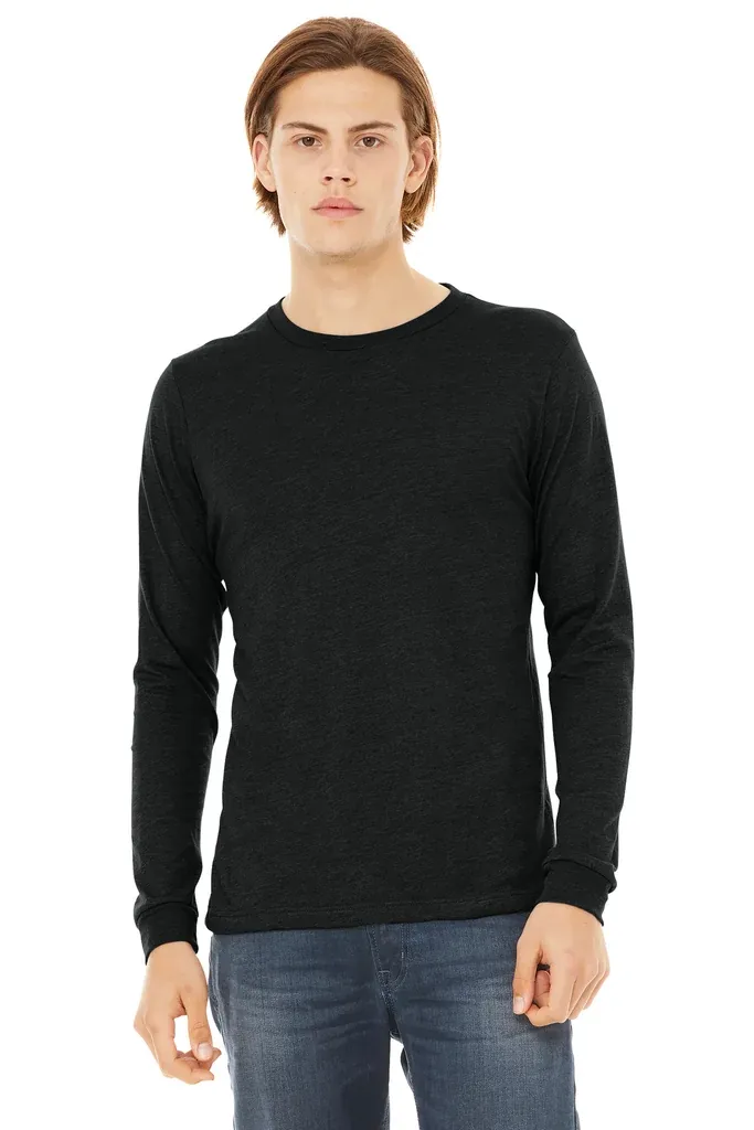 BELLA+CANVAS® Unisex Triblend Long Sleeve Tee BC3513 - additional view 3