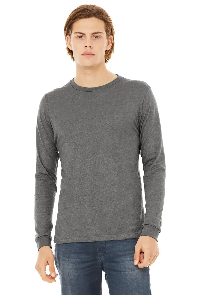 BELLA+CANVAS® Unisex Triblend Long Sleeve Tee BC3513 - additional view 2