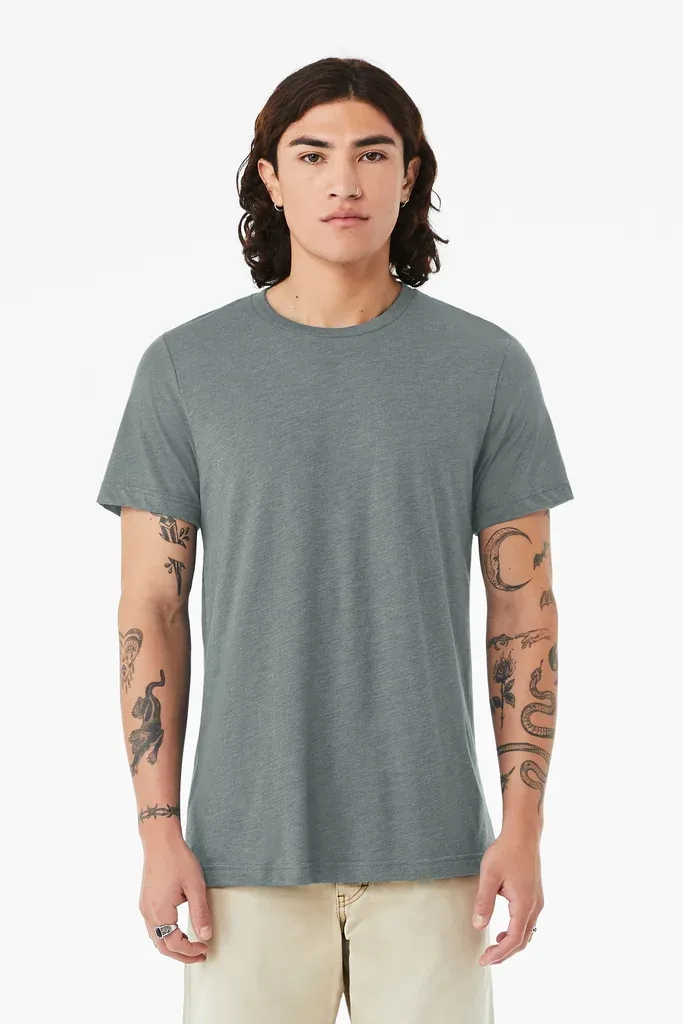 BELLA+CANVAS ® Unisex Triblend Short Sleeve Tee. BC3413 - additional view 13