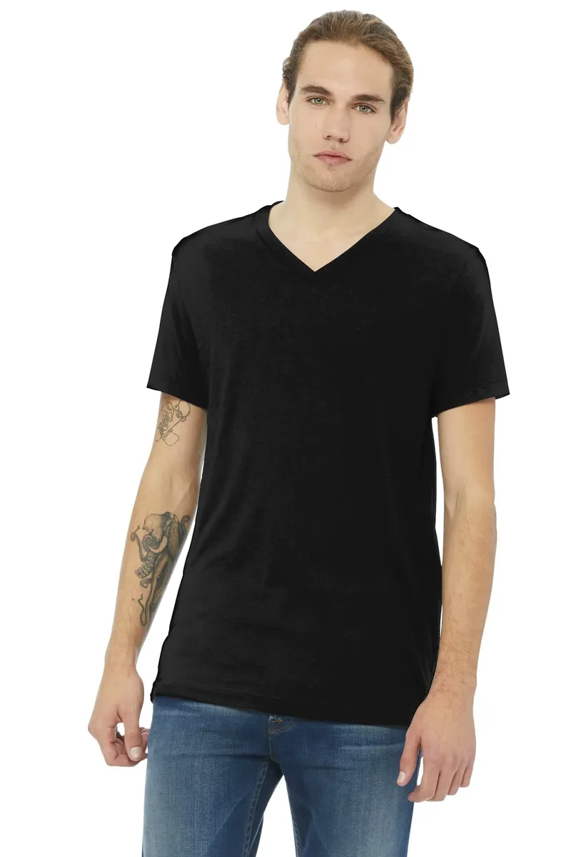 BELLA+CANVAS ® Unisex Triblend Short Sleeve V-Neck Te. BC3415 - additional view 6