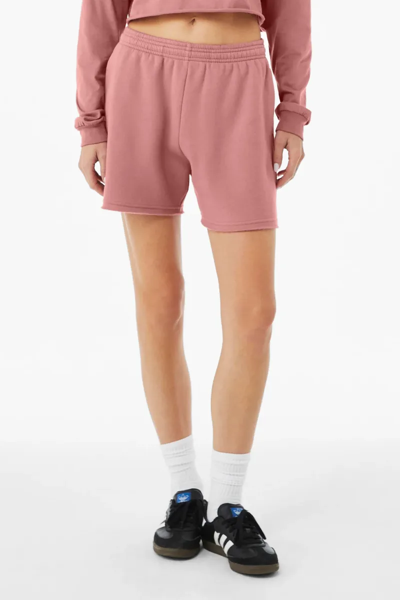 BELLA+CANVAS® Women's Cutoff Sweatshort BC3787 - additional view 6