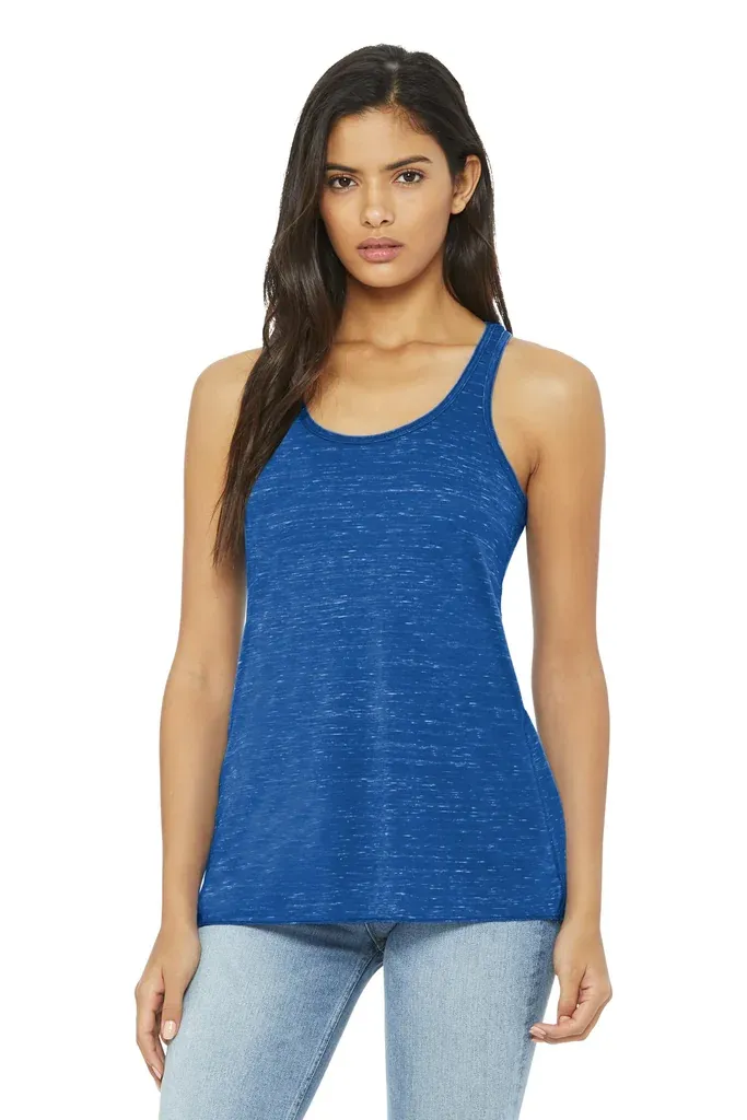 BELLA+CANVAS ® Women's Flowy Racerback Tank. BC8800 - additional view 5