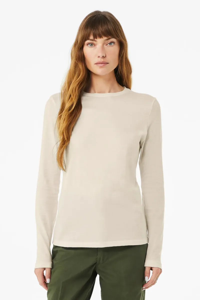 BELLA+CANVAS® Women's Jersey Long Sleeve Tee BC6500 - additional view 1