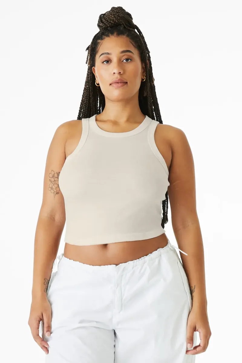 BELLA+CANVAS® Women's Micro Rib Racer Tank BC1019 - additional view 2