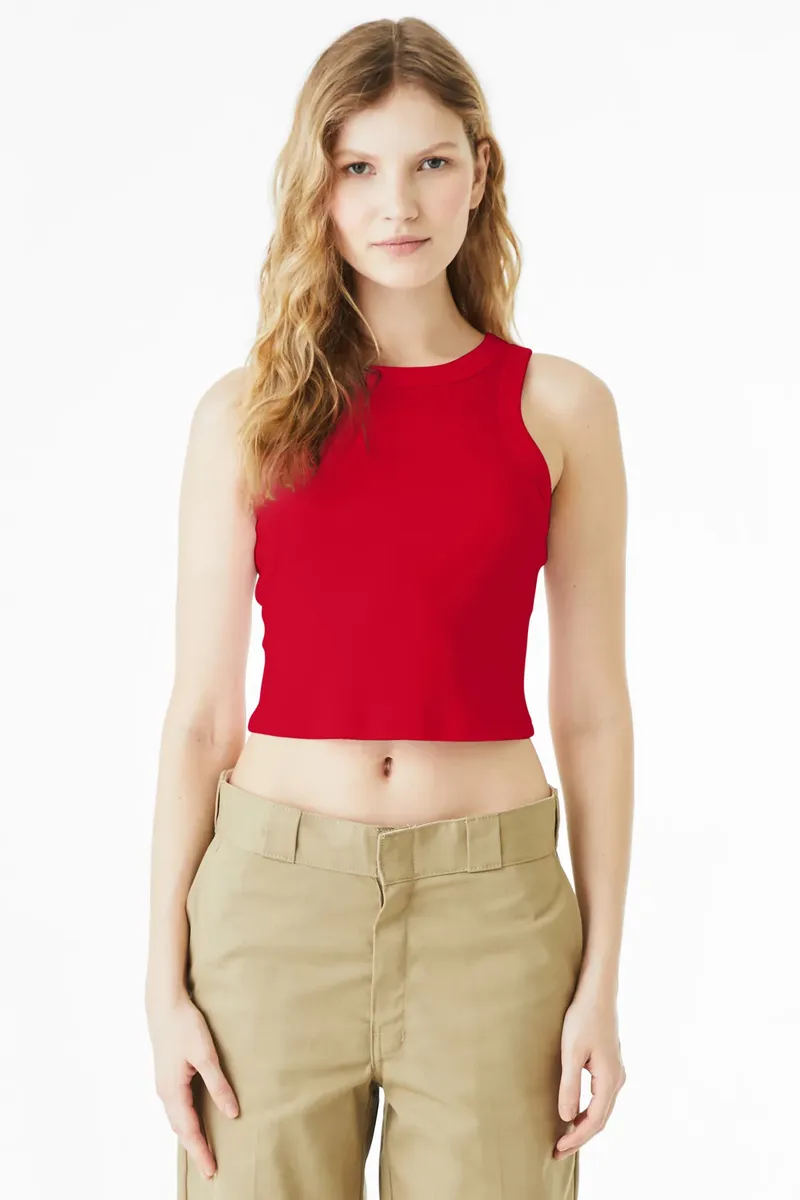 BELLA+CANVAS® Women's Micro Rib Racer Tank BC1019 - additional view 4