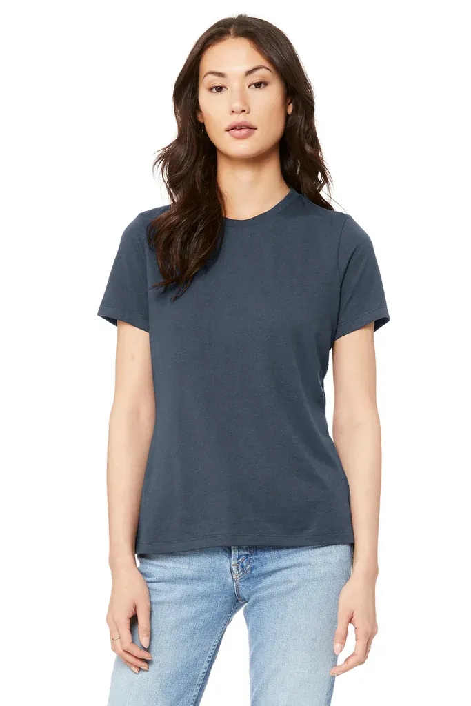 BELLA+CANVAS ® Women's Relaxed Jersey Short Sleeve Tee. BC6400 - additional view 1