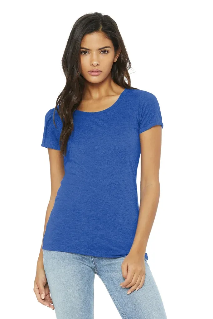 BELLA+CANVAS ® Women's Triblend Short Sleeve Tee. BC8413 - additional view 4