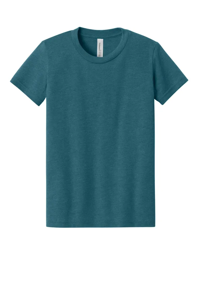 BELLA+CANVAS® Youth Heather CVC Tee BC3001YCVC - additional view 2