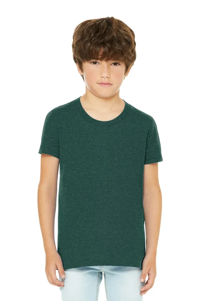 BELLA+CANVAS® Youth Heather CVC Tee BC3001YCVC - additional view 6