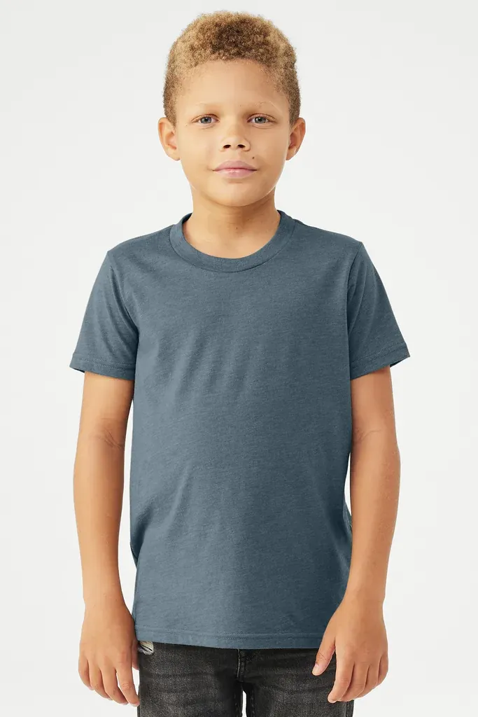 BELLA+CANVAS® Youth Heather CVC Tee BC3001YCVC - additional view 9