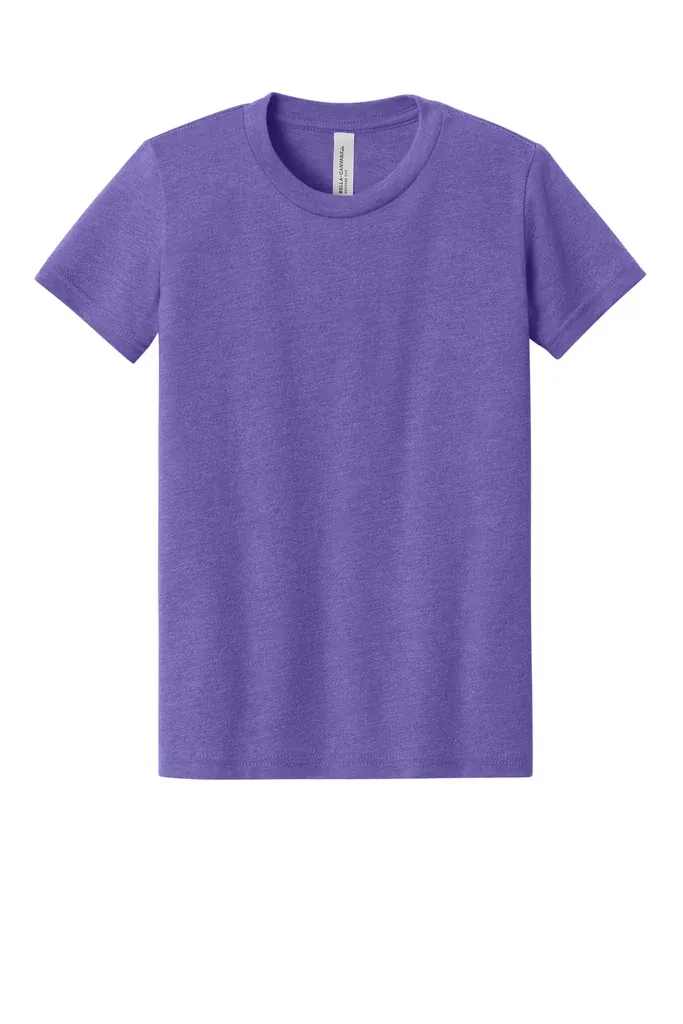 BELLA+CANVAS® Youth Heather CVC Tee BC3001YCVC - additional view 8
