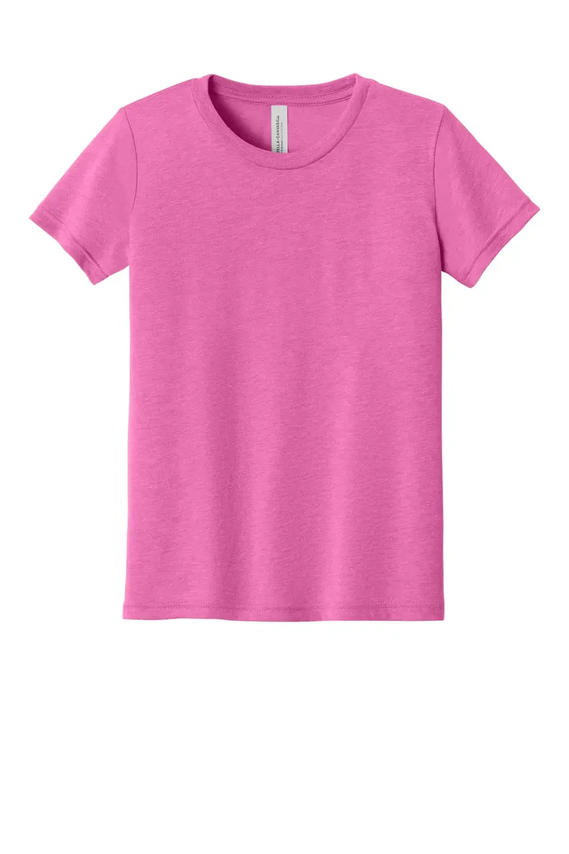 BELLA+CANVAS ® Youth Triblend Short Sleeve Tee. BC3413Y - additional view 12