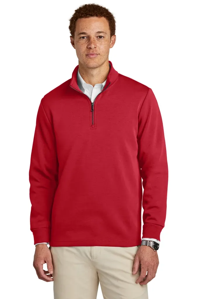 Brooks Brothers® Double-Knit 1/4-Zip BB18206 - additional view 1